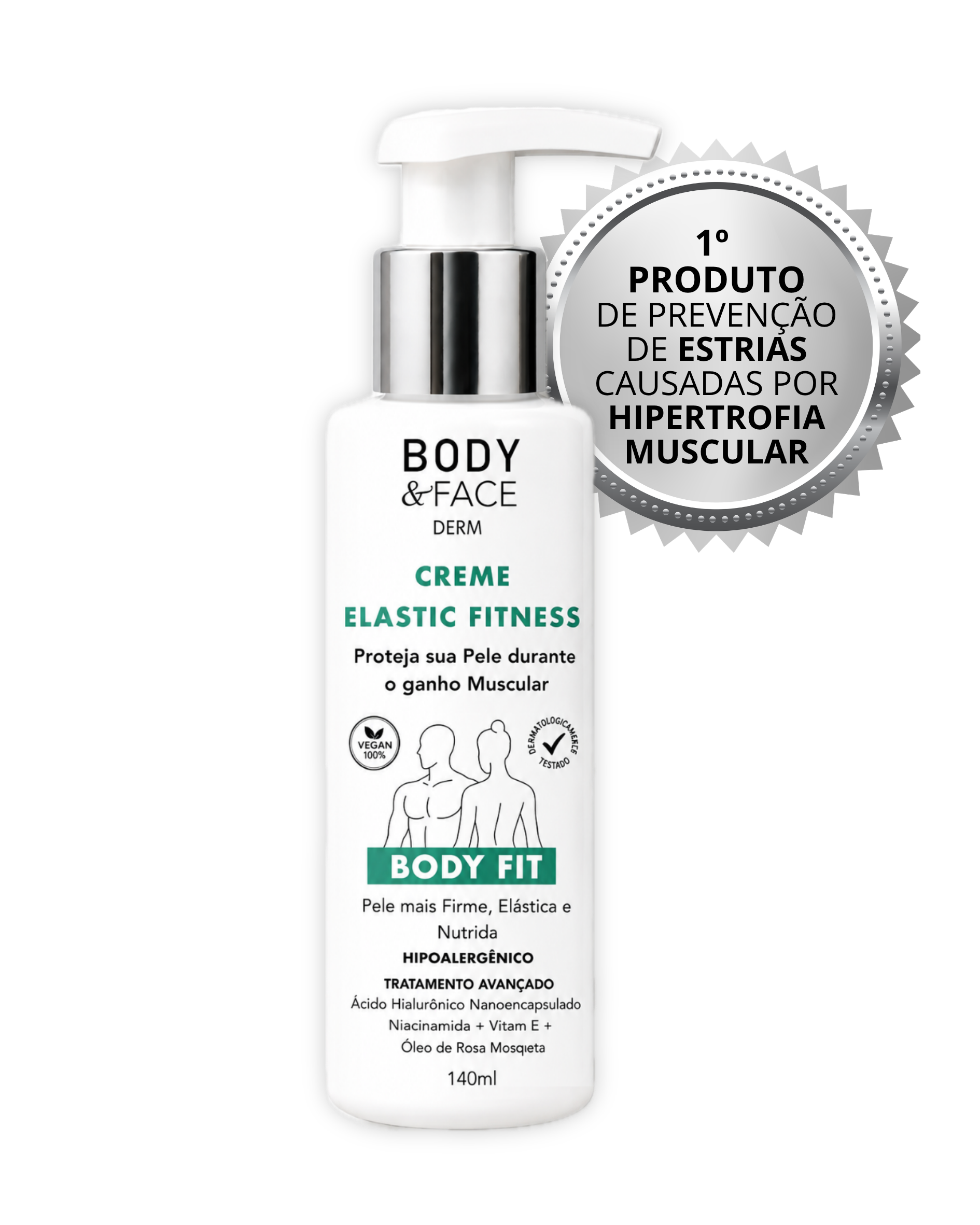 Creme Elastic Fitness Body Fit — Body & Face Derm